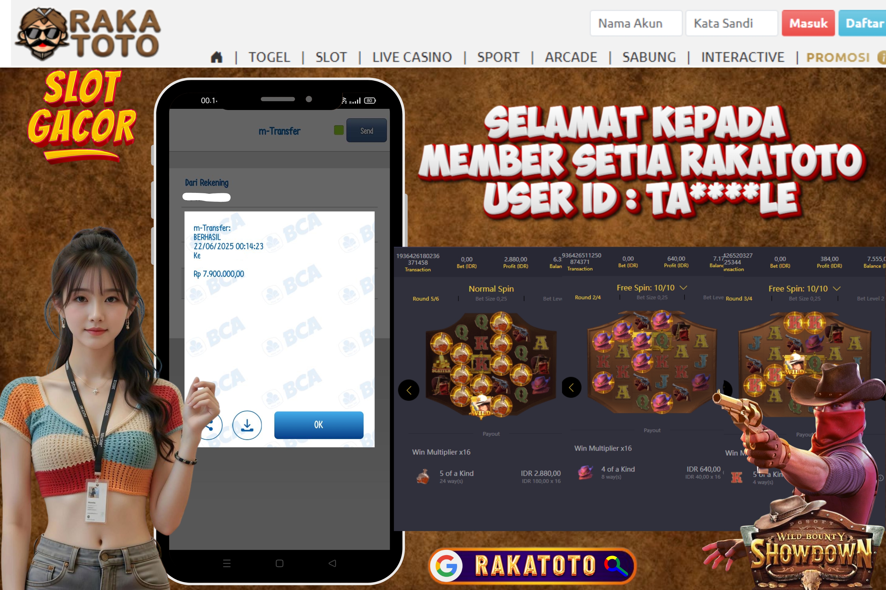 JACKPOT WILD BOUNTY SHOWDOWN